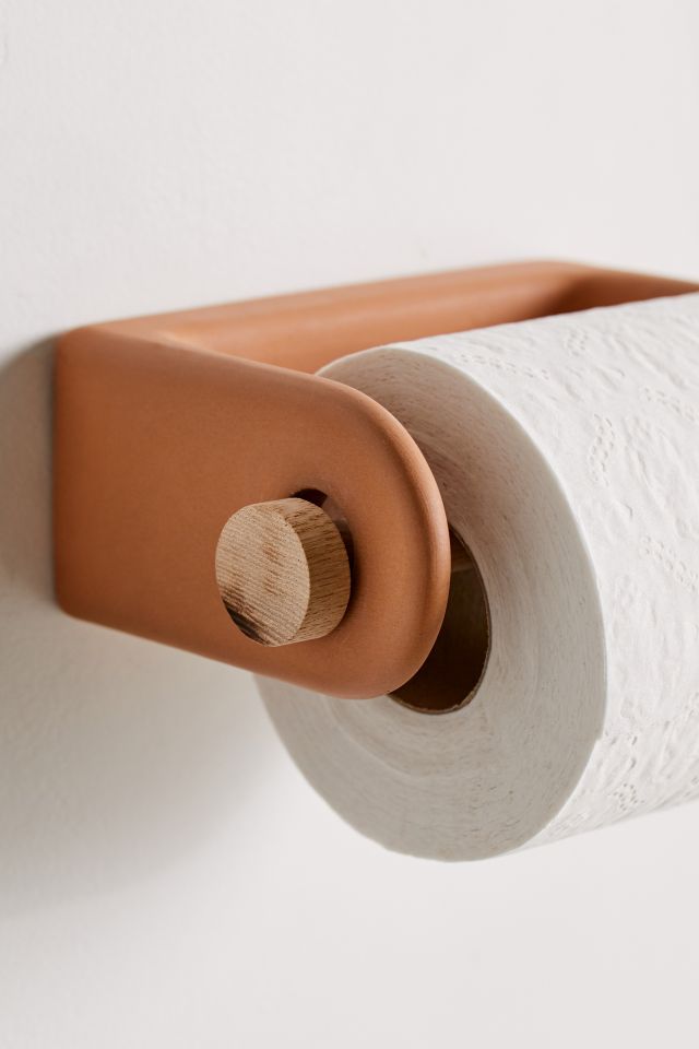 Tulum Ceramic Toilet Paper Holder #2