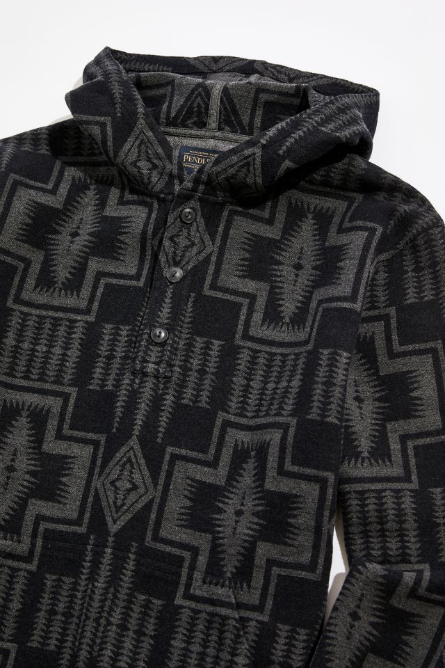 Pendleton Driftwood Chamois Hoodie Sweatshirt #1