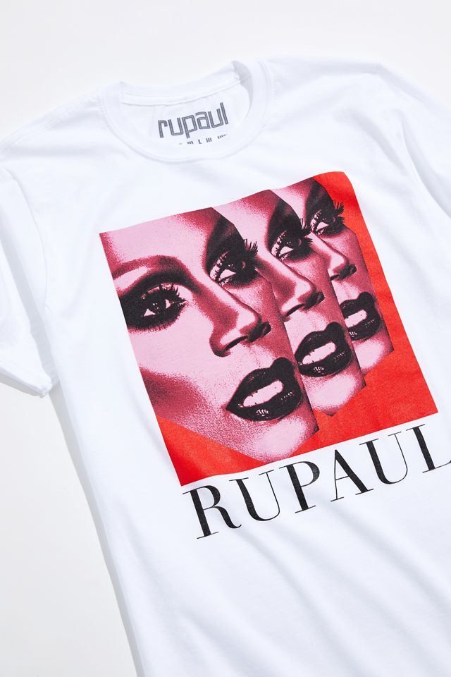 RuPaul Face Repeat Tee | Urban Outfitters