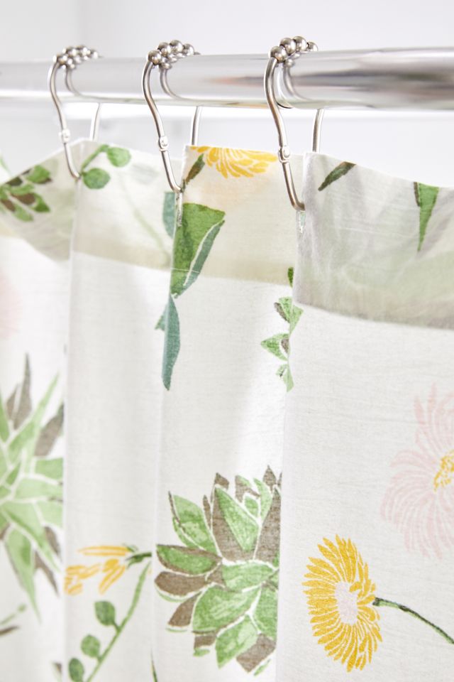 Succulent Shower Curtain #1