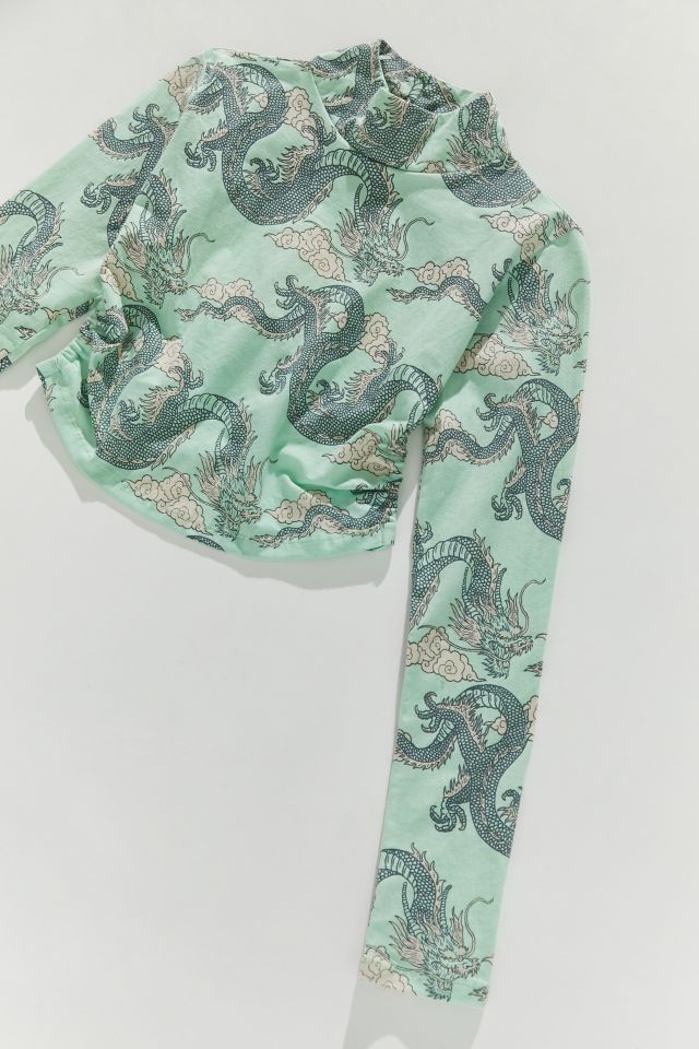 Motel Quelia Dragon Open-Back Top #3