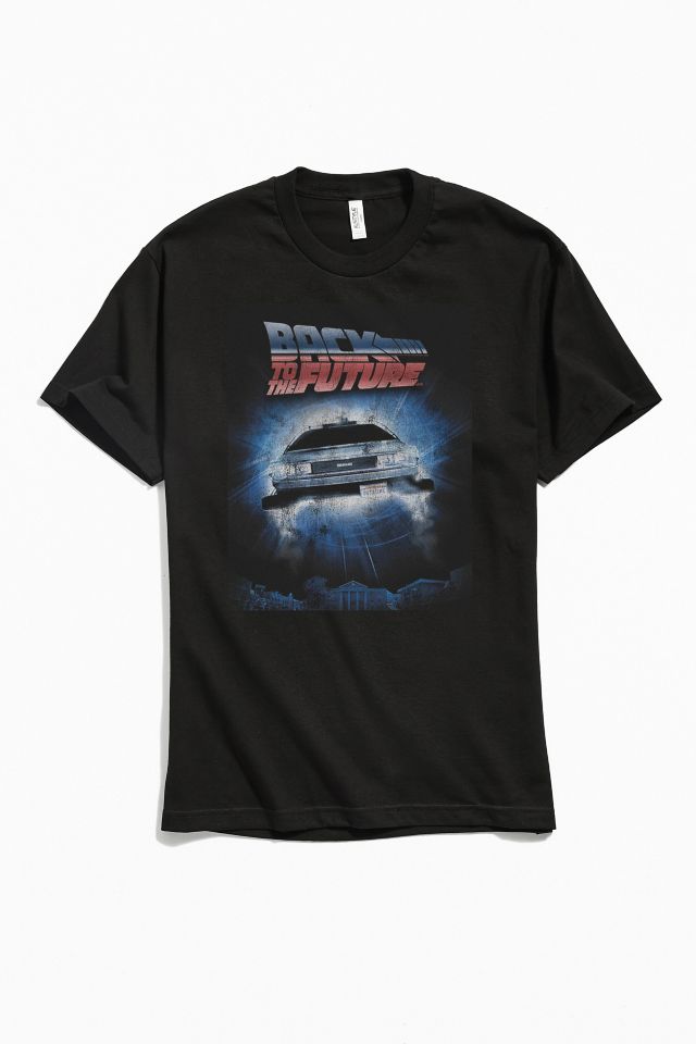 Back To The Future Flying DeLorean Tee | Urban Outfitters