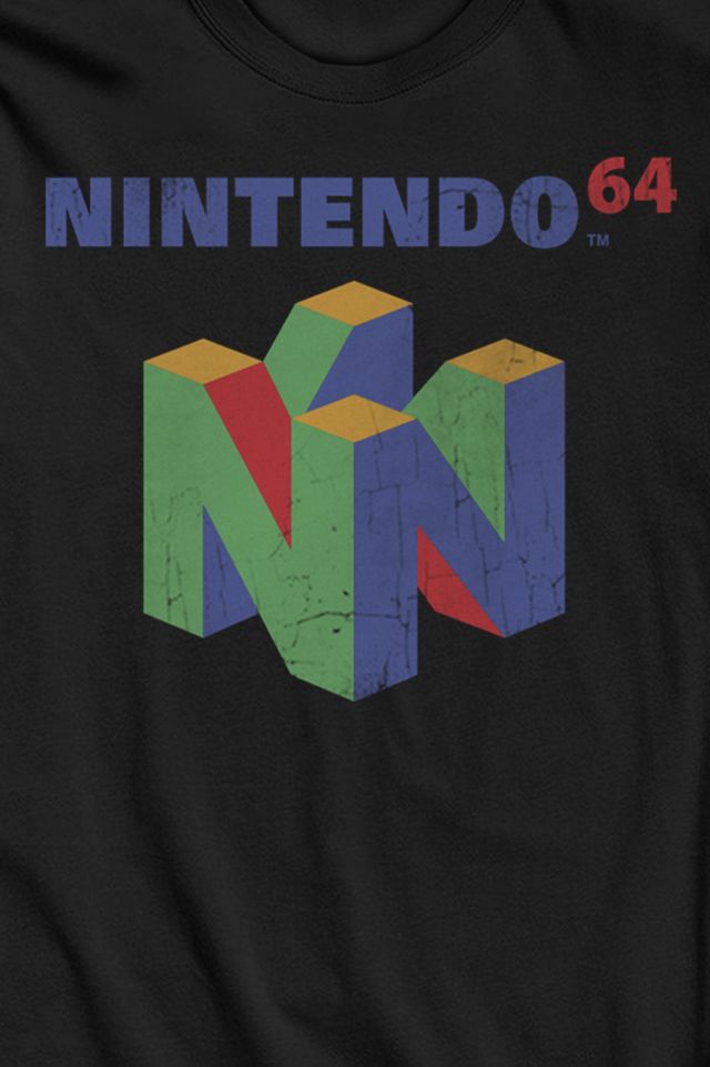 Nintendo 64 Classic Logo Long Sleeve Tee #1