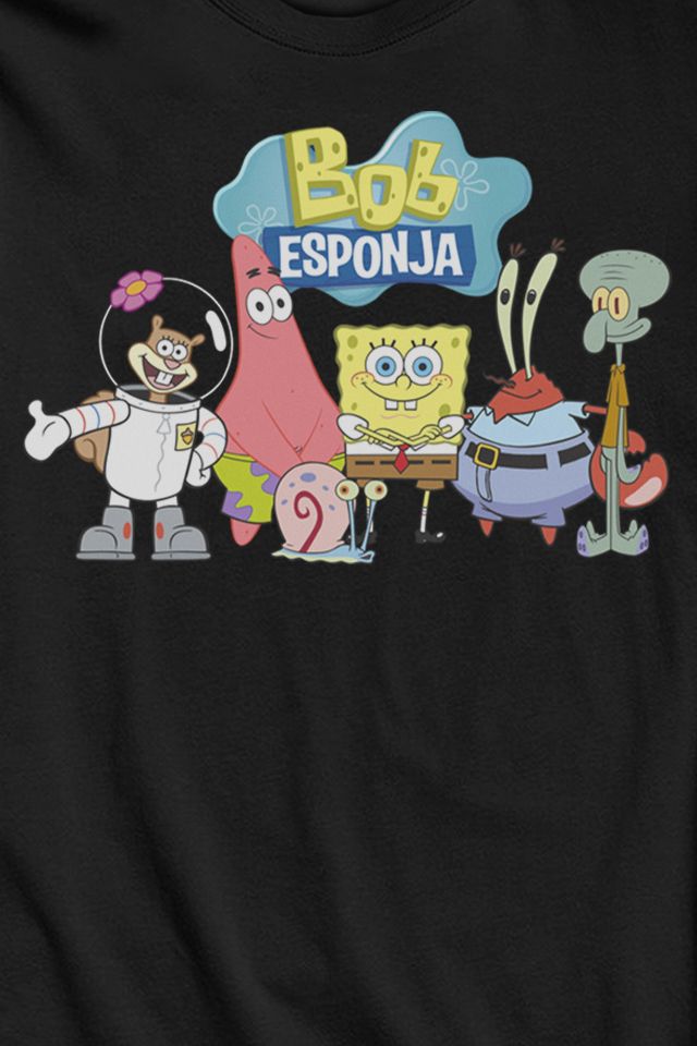 SpongeBob SquarePants Spanish Long Sleeve Tee #1