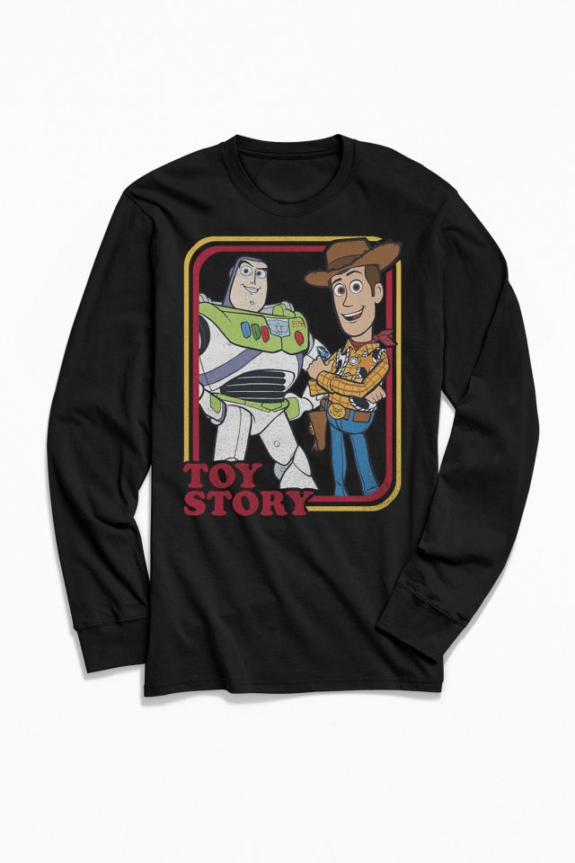 Toy Story Buzz And Woody Long Sleeve Tee | Urban Outfitters