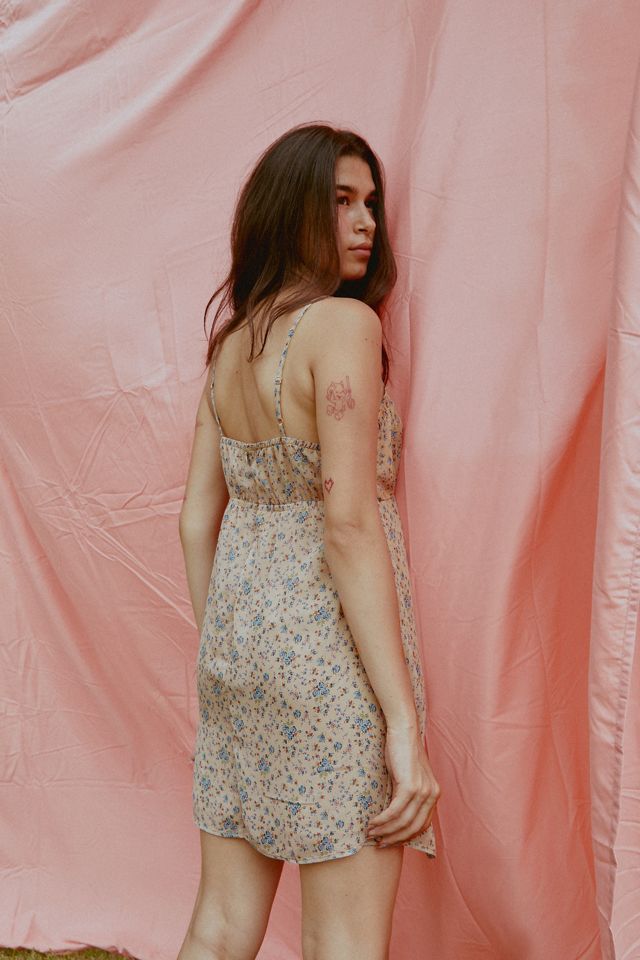 uo daphne drop-waist mini dress Daphne Mini Dress - Holly main image 1