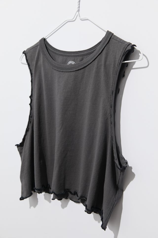 UO Layla Lettuce-Edge Muscle Tank #2