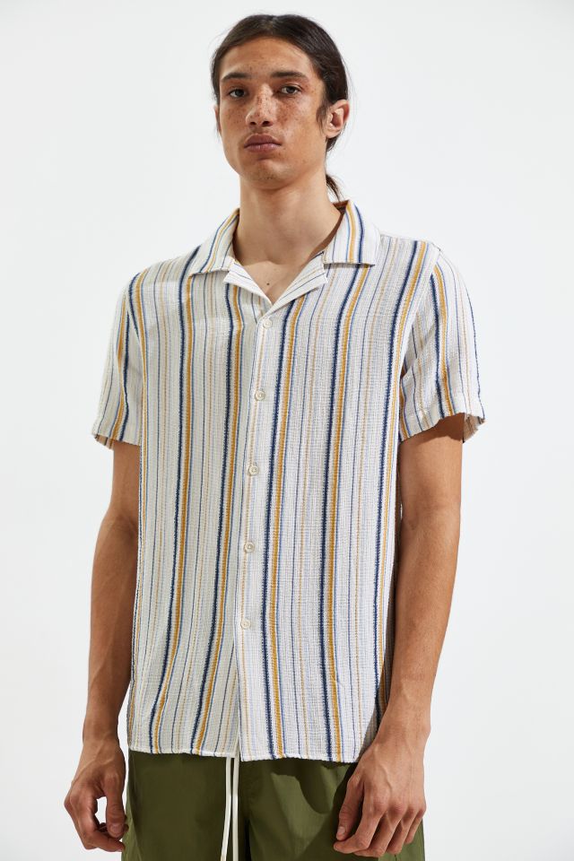 Wax London Didcot Short Sleeve Button-Down Shirt | Urban Outfitters