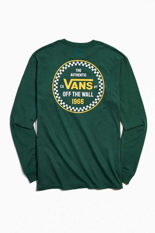 s*u様 house on the hill L/S Tee (Checker) Vans Checker 66 Long Sleeve Tee | Urban Outfitters