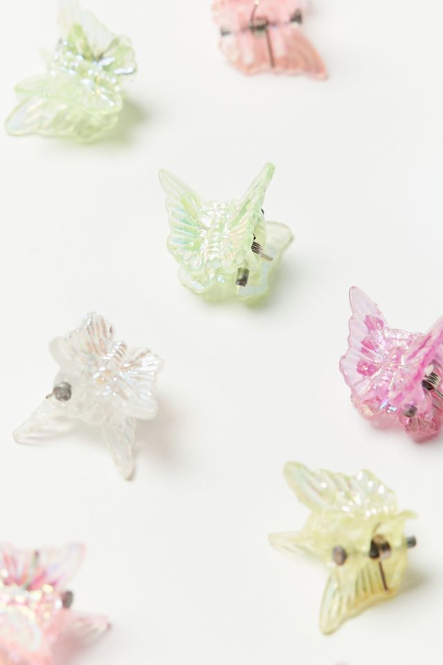 Urban Renewal Vintage Butterfly Hair Clip Set  Urban Outfitters Japan -  Clothing, Music, Home & Accessories