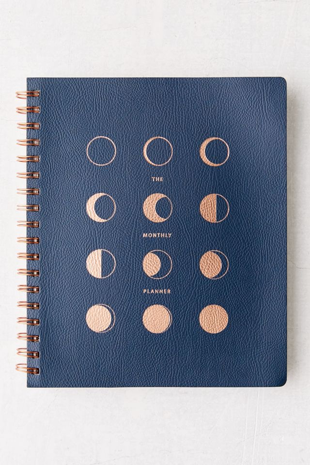 Fringe studio moon phase monthly planner journal urban outfitters