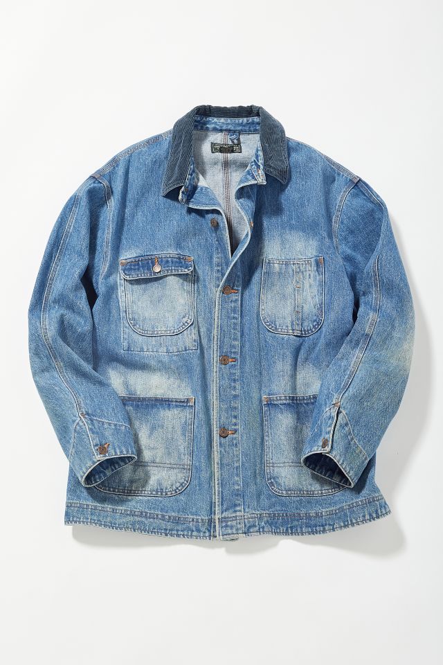 Vintage Longline Denim Jacket Urban Outfitters Canada