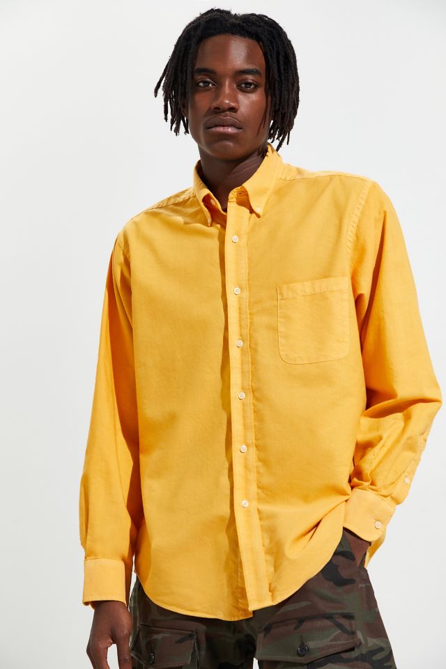 Urban Renewal Overdyed Oxford Button Down Shirt Urban Outfitters