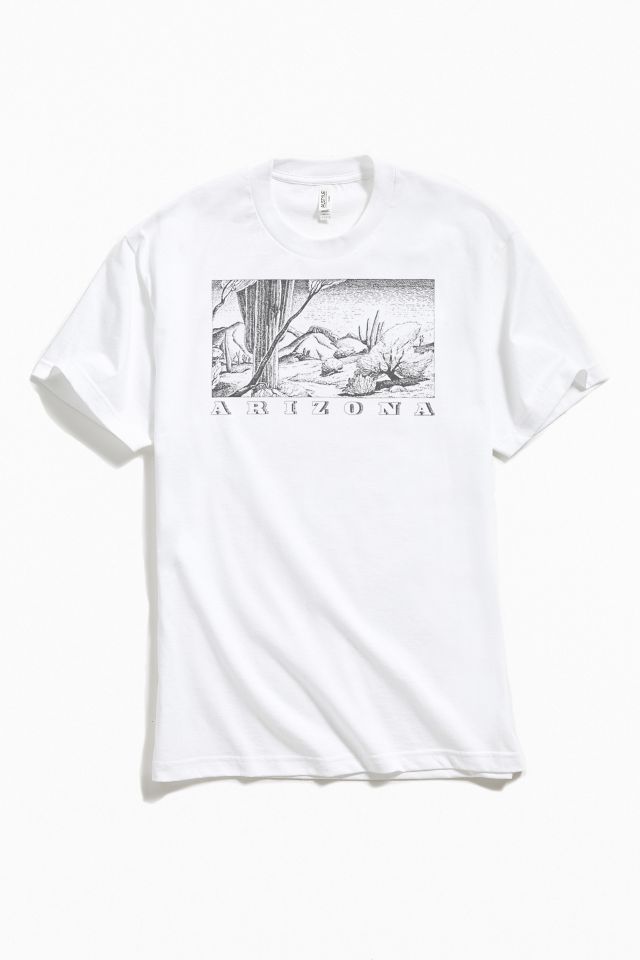 Arizona Desert Sketch Tee | Urban Outfitters