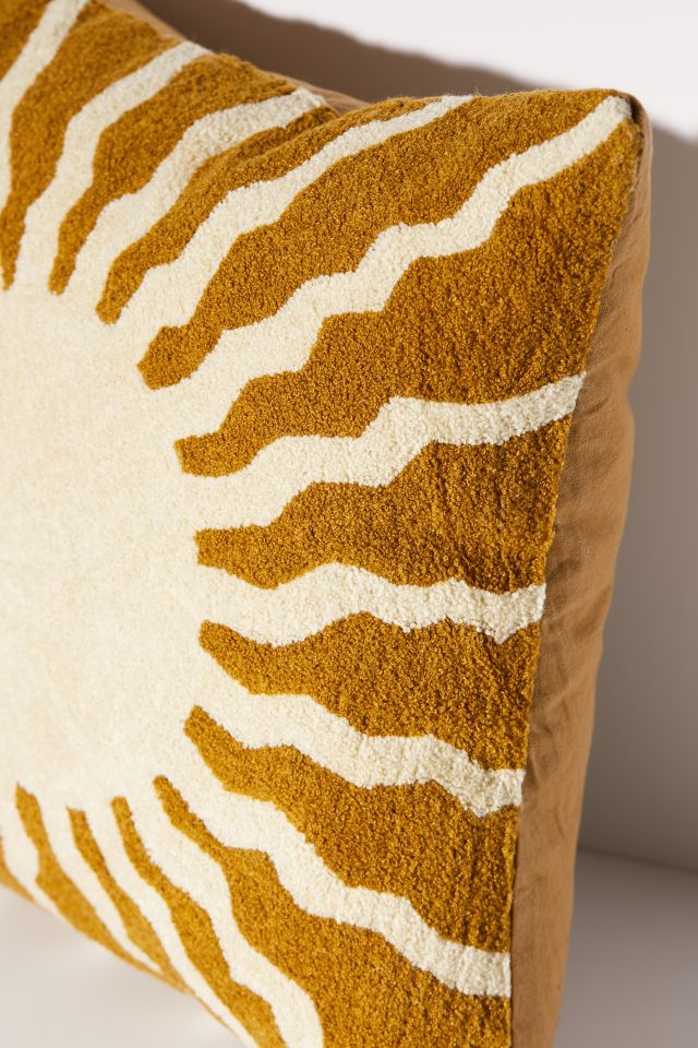 Mike Willcox UO Exclusive Sun Crewel Throw Pillow #2