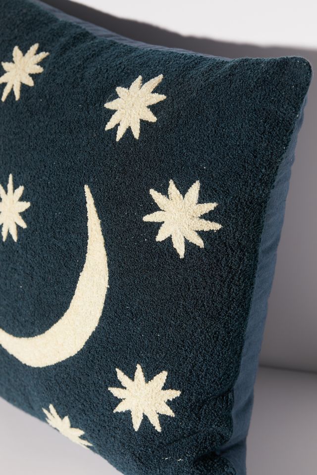 Mike Willcox UO Exclusive Moon Crewel Throw Pillow #1