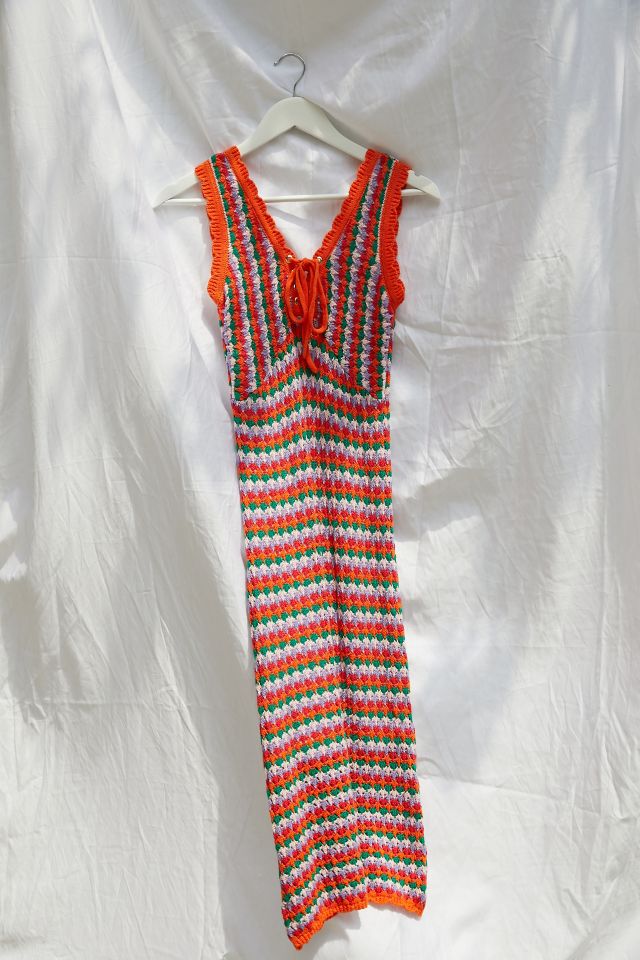 4SI3NNA Dominique Crochet Midi Dress #2