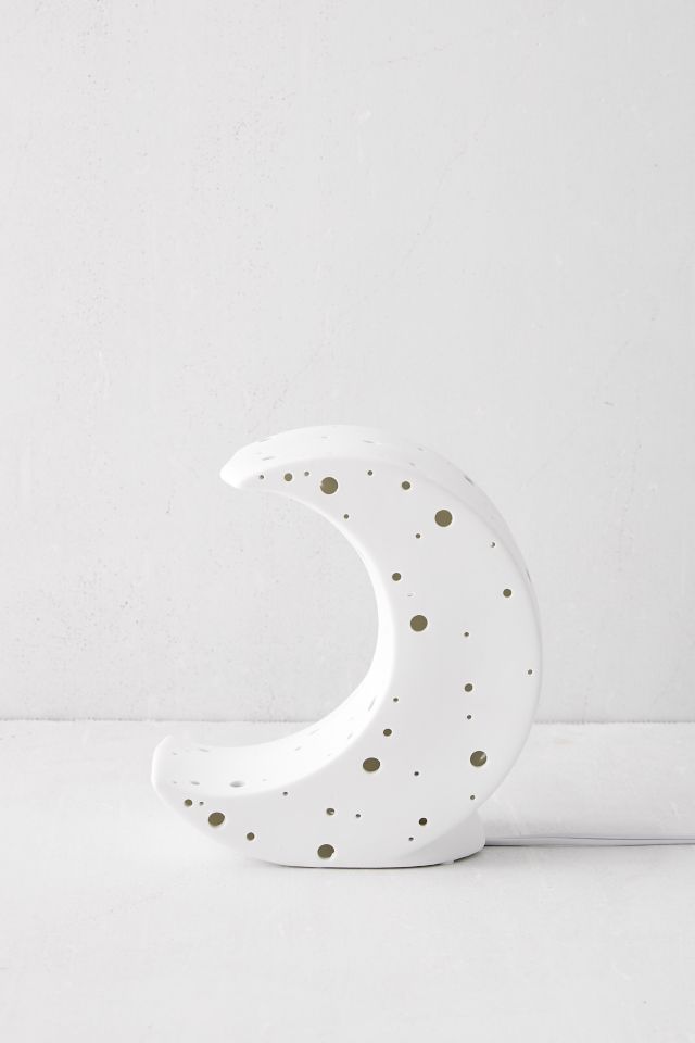 Sculpted Moon Table Lamp #1