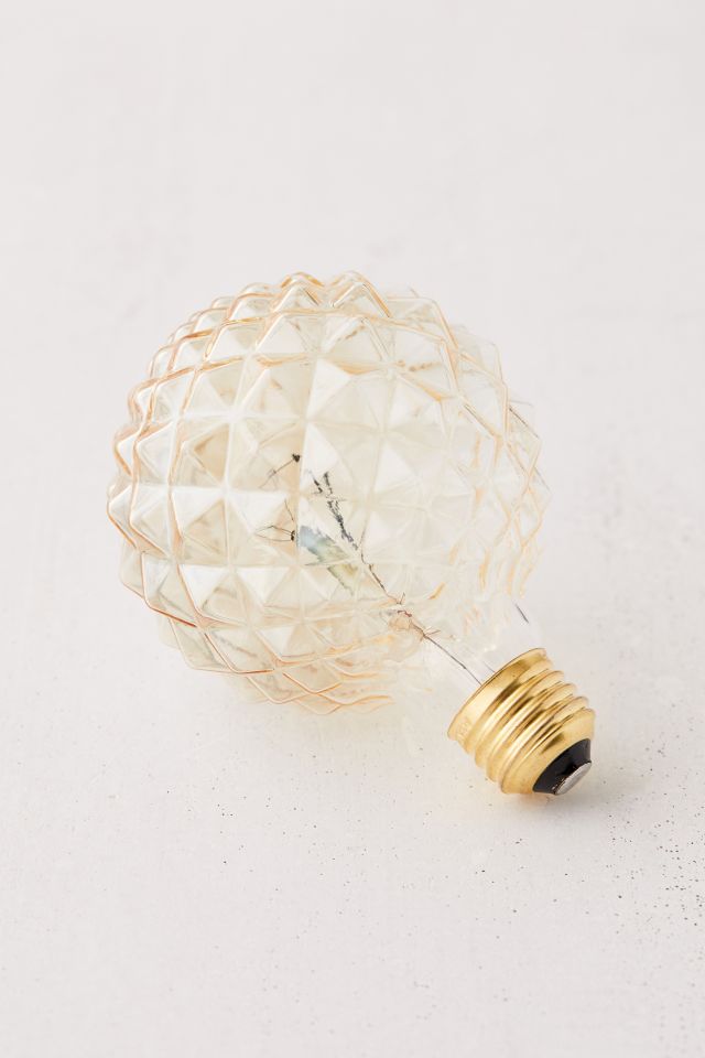 Cut Glass Light Bulb