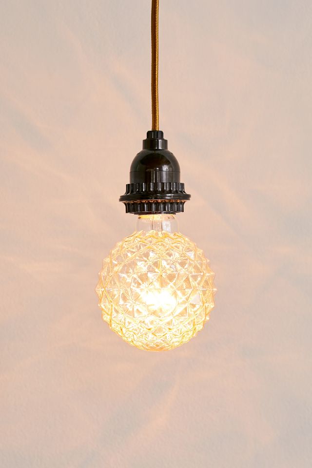Cut Glass Light Bulb #1