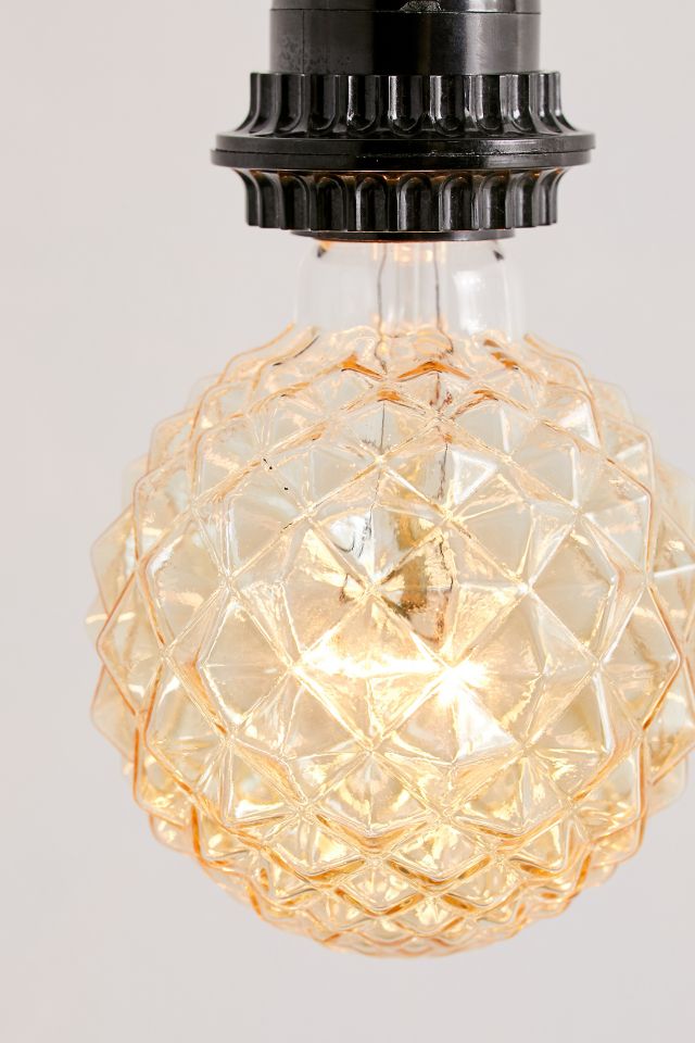 Cut Glass Light Bulb #3