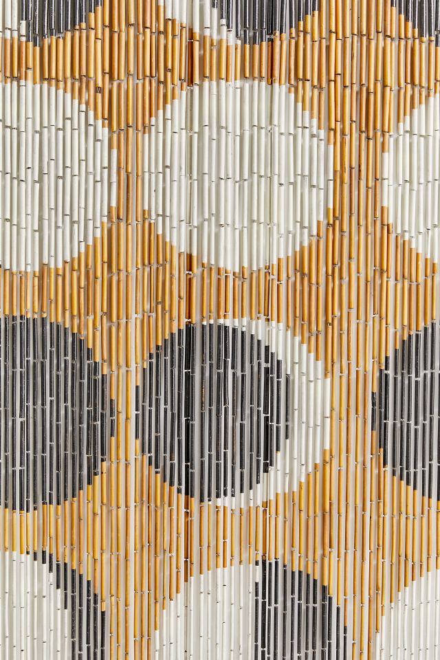 Moon Phases Bamboo Beaded Curtain #2