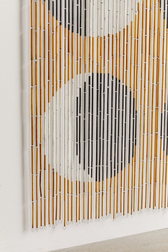 Moon Phases Bamboo Beaded Curtain #3