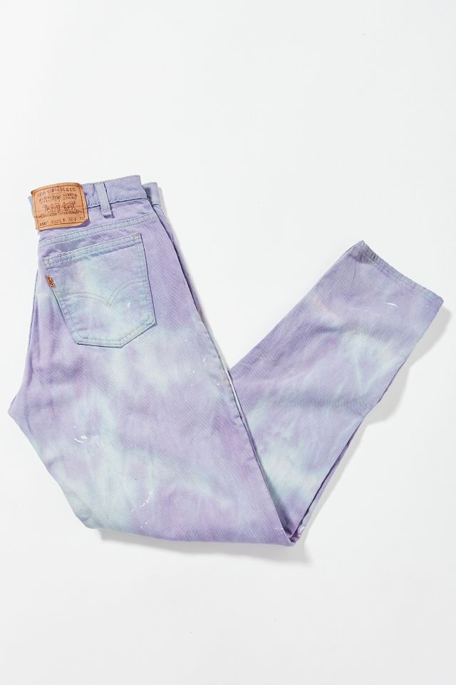 Vintage Levi's Purple Tie-Dye Jean | Urban Outfitters