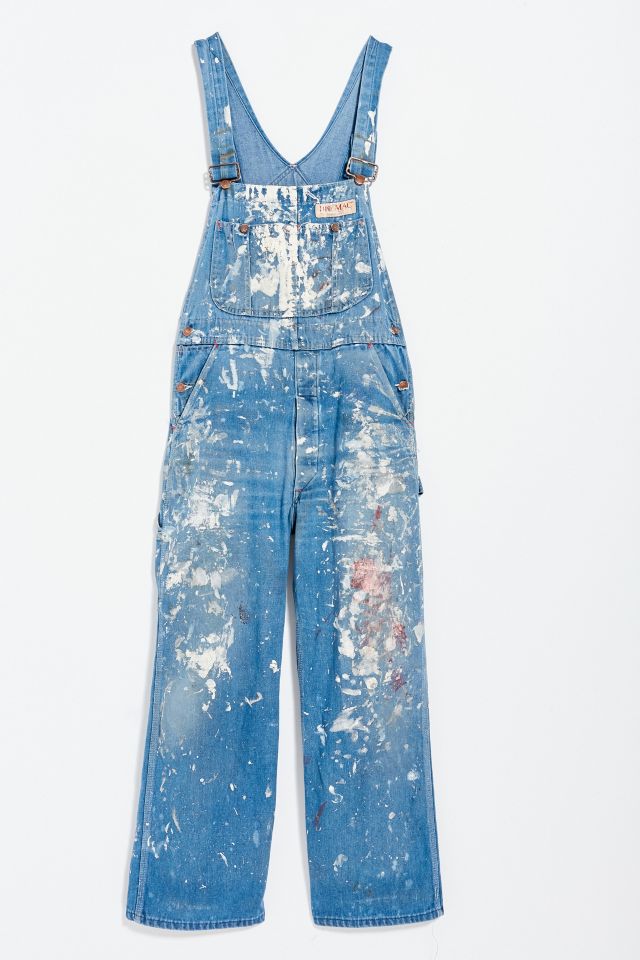 Vintage Paint Splatter Overall | Urban Outfitters