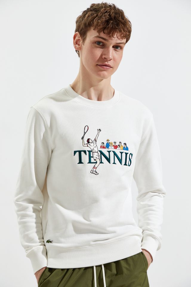 Lacoste Retro Tennis Crew Neck Sweatshirt