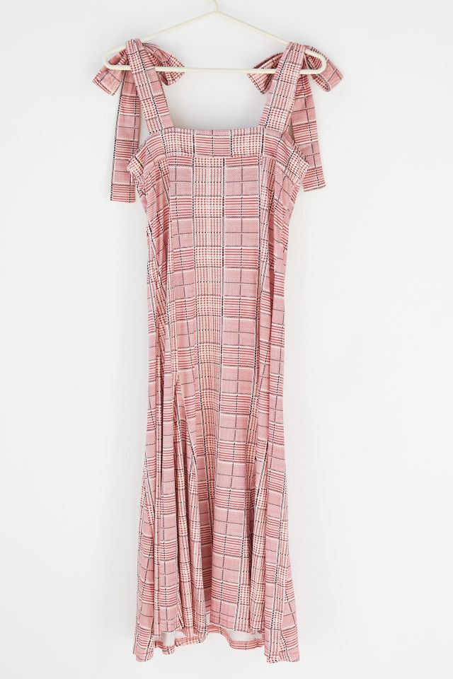 Robe Midi à Carreaux En Saison #3