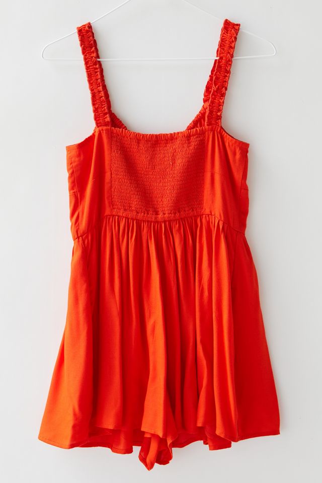 UO Tate Tie-Front Romper #5
