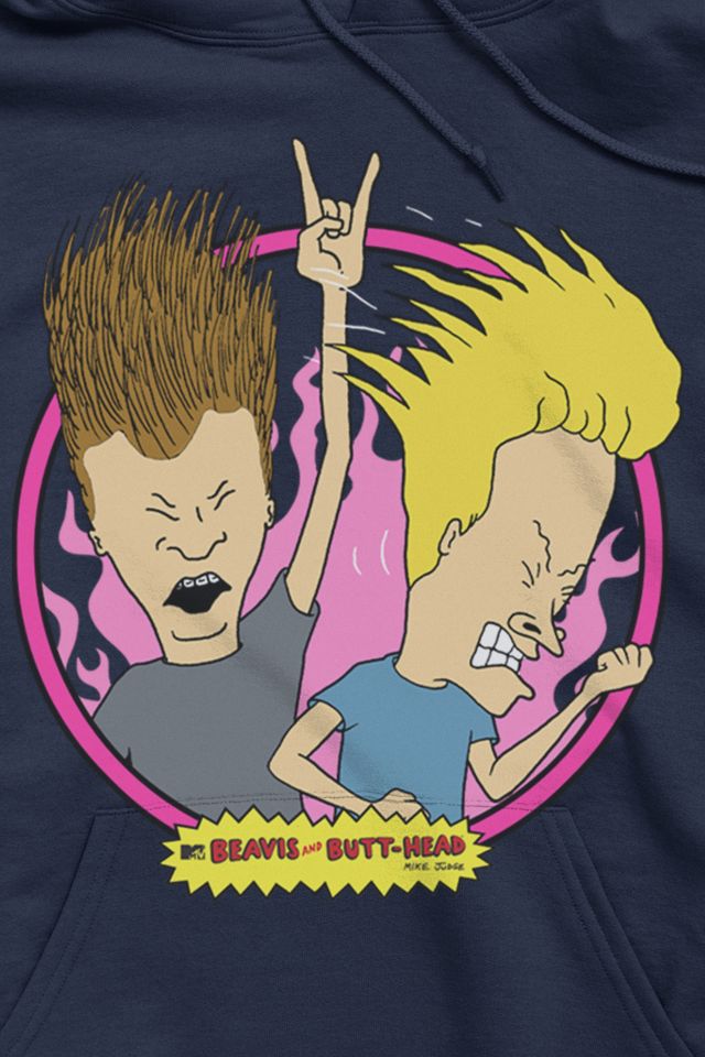 Beavis And Butt-Head Rock Out Hoodie Sweatshirt #1