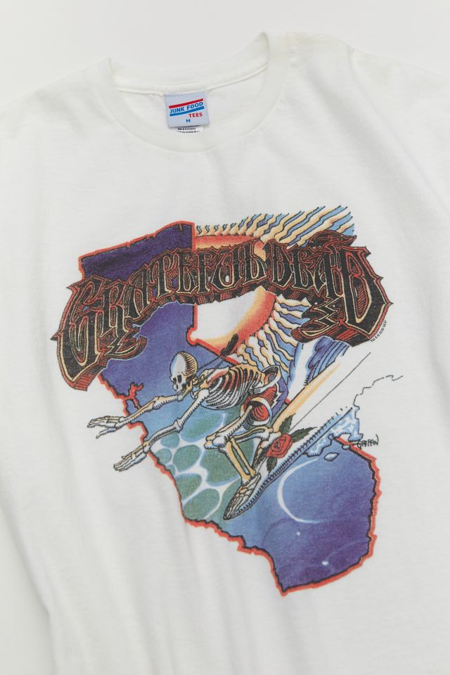 Junk Food Grateful Dead Skeleton Tee #1
