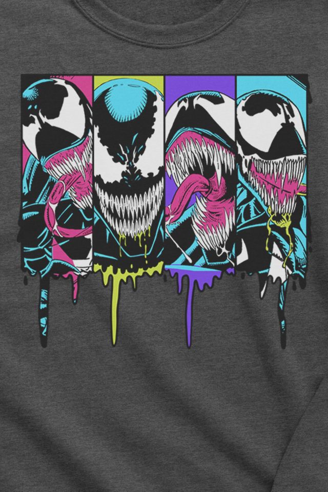 Venom Colorful Drip Crew Neck Sweatshirt #1