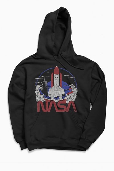 NASA Space Shuttle Lift Off Hoodie Sweatshirt Urban Outfitters