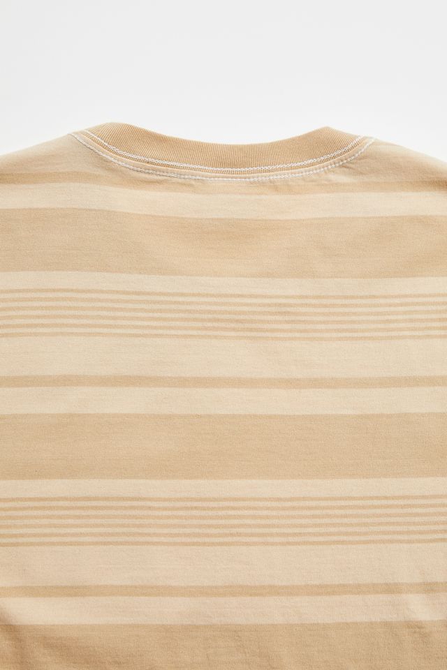 T-shirt à rayures avec coutures contrastantes BDG #2