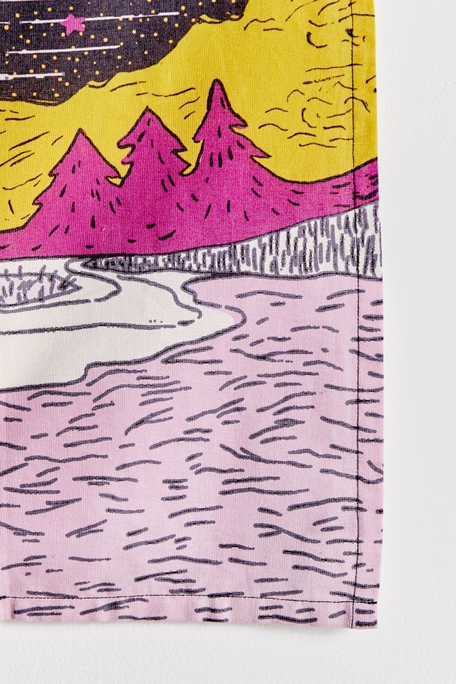 Desert Nightscape Tapestry #3