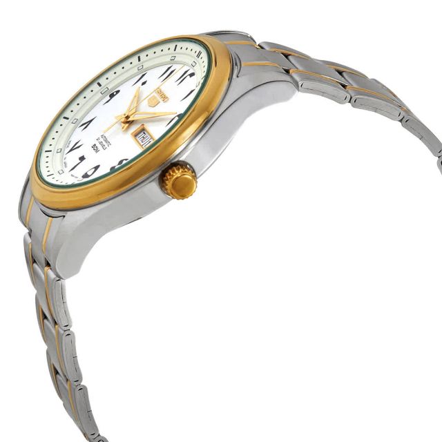 Seiko 5 Automatic White Dial Men's Watch SNKP22J1 #1