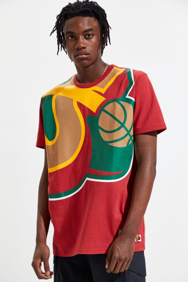 Mitchell & Ness Big Face Seattle Supersonics Tee #1