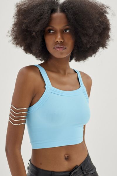 Out From Under Outsiders Seamless Bra Top In Blue