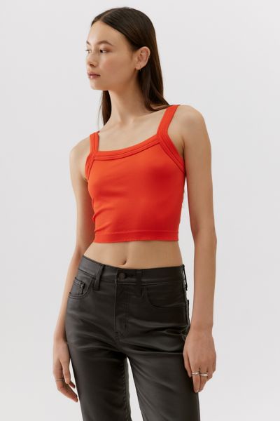 Out From Under Outsiders Seamless Bra Top In Medium Orange