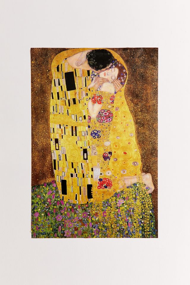 Gustav Klimt The Kiss Poster #1