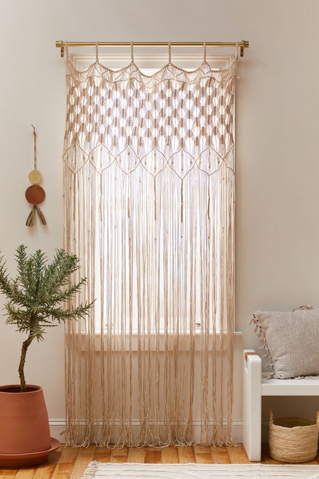 Millie Macramé Window Panel | Urban Outfitters