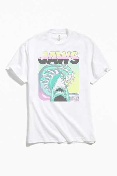 Jaws Retro Neon Logo Tee