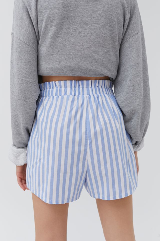Urban Renewal Remnants Striped Paper Bag Short #1