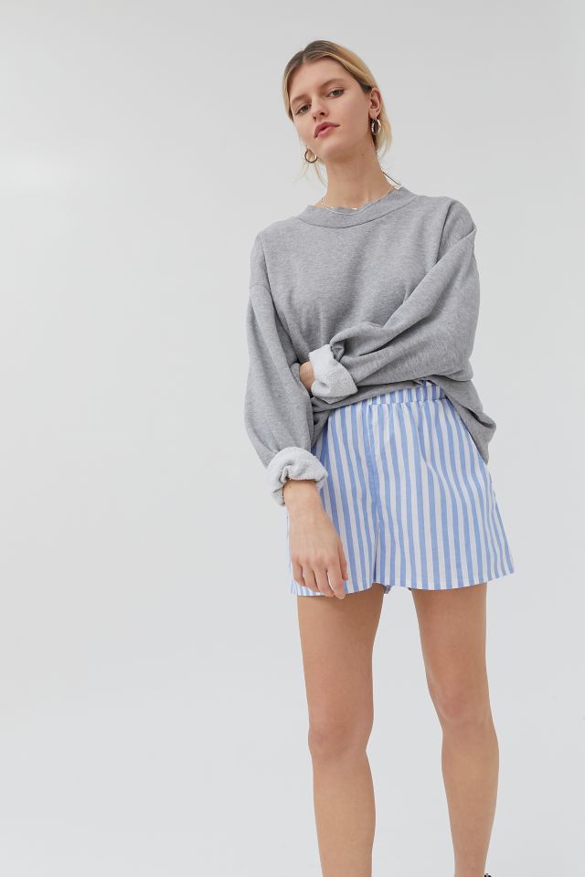 Urban Renewal Remnants Striped Paper Bag Short #3
