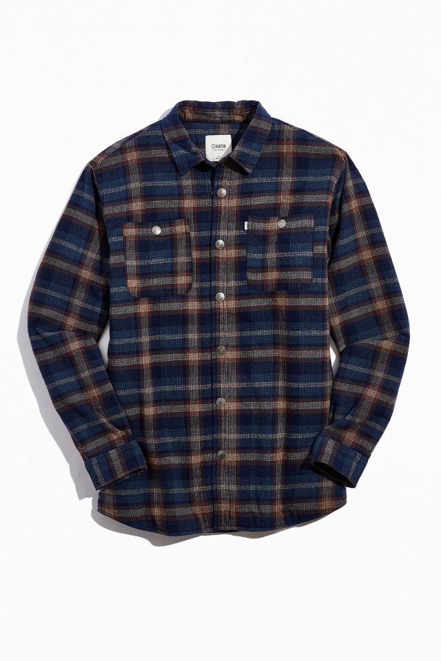 Katin Harold Sherpa Shirt Jacket | Urban Outfitters