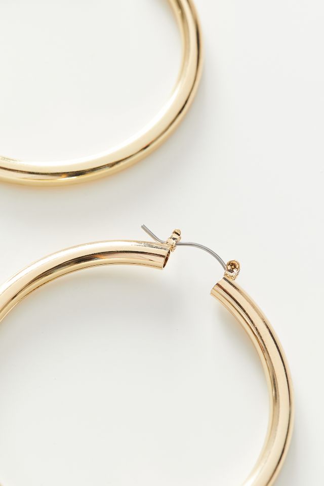 Carly XL Hollow Hoop Earring #2