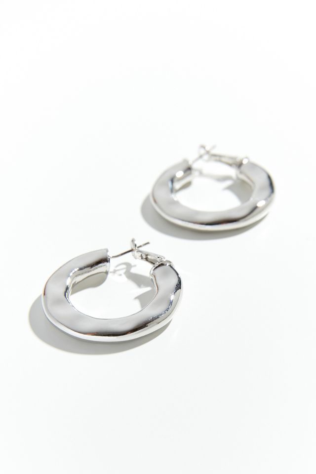 Lua Organic Hoop Earring #1
